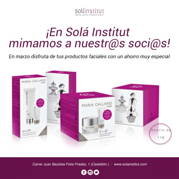 sola marzo productos